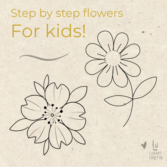 Step by step blog cover designed by female floral tattoo artist Lu Loram Martin, Toronto, Canada