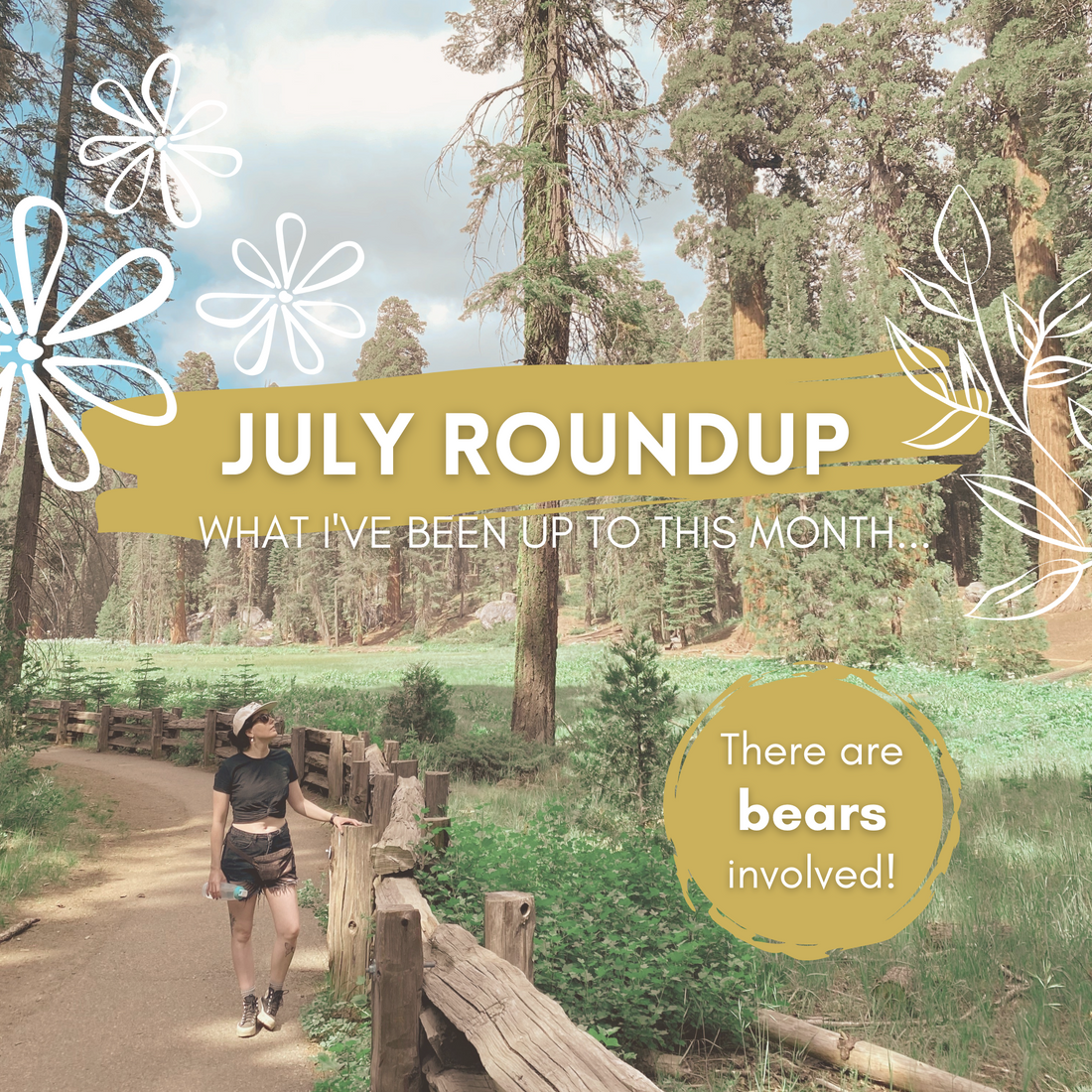 July Roundup blog by floral tattoo artist Lu Loram Martin, in Toronto, Canada.