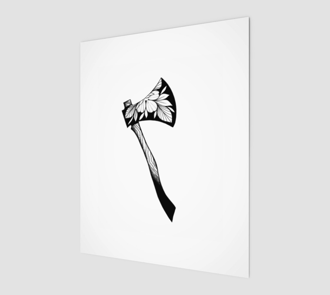 SOFT HATCHET - print