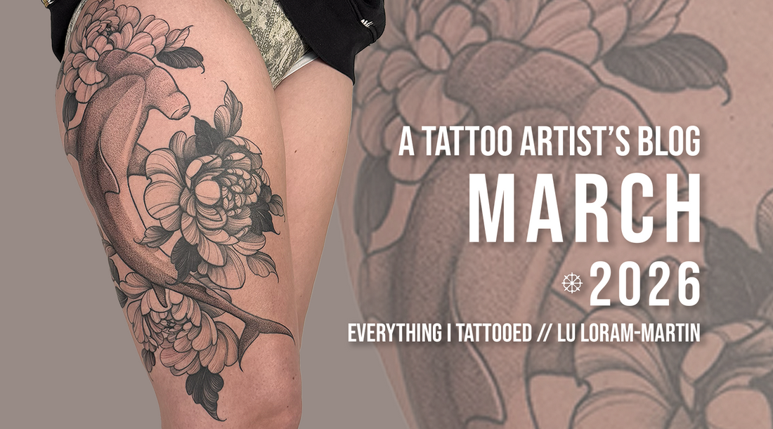 Every tattoo I did in February!